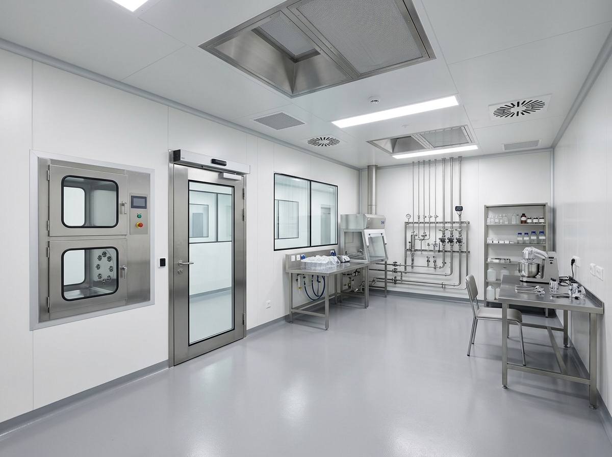 Pharmaceutical & Industrial Clean Room Interior